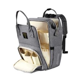 Bolsas de pañales Sunveno Equipo de actualización elegante mochila múltiples múltiples mochila mochila maternidad bolsas para bebés 20 l Gran capacidad T240513