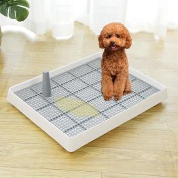 Luiers Hondentoilet Puppytraining Potjebakje Dierenbak Trainingspadhouder Pet Pee Toilet Anti Spatten Potje Trainer Hoek