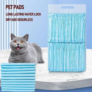 Pañales súper absorbente mascota almohadilla de orina gato y cachorro Mat