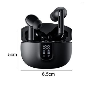 Diafragma dynamische spoel oortelefoon headset met nauwkeurige spraakopname meeslepend geluid draadloos power display