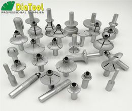 DIATOOL 1 stuk Hoge Kwaliteit Vacuümgesoldeerde Diamant Frezen Met 12quot Schacht Voor Steen Diamant Router Cutter Voor Graniet M2919751