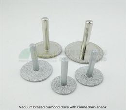 DIATOOL 2 pièces Dia 25mm30mm35mm40mm50mm brasé sous vide diamant lame de scie disques de coupe pour meulage gravure granit marbre Conc5049551