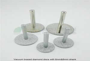 DIATOOL 2 stuks Dia 25mm30mm35mm40mm50mm Vacuümgesoldeerde Diamantzaagblad Doorslijpschijven Voor Slijpen Graveren Graniet Marmer Conc2718334