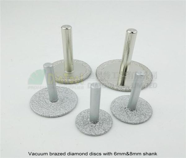 DIATOOL 2 pièces Dia 25mm30mm35mm40mm50mm brasé sous vide diamant lame de scie disques de coupe pour meulage gravure granit marbre Conc2607272