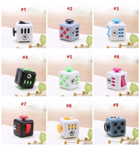 Dés Cube jouets Anti-anxiété soulagement infini magique amusant adulte jouet Focus Attention bureau cadeaux 4807111