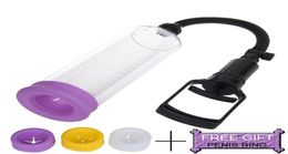 Pompe de bite avec 3 couleurs manche en silicone Pupe de pénis effectif pompe érection pénis extender phallosan pénile pompe sex toys 2111559940