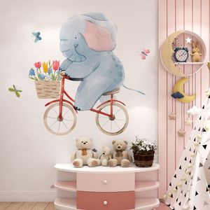 Dicor Muurstickers Voor Kinderen Kamers Olifant Een Stuk Wall Decor Muurstickers Home Decor Woonkamer Slaapkamer QT1966