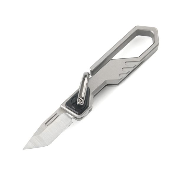 DICORIA LJ-01 couteau pliant lame M390 multifonctionnel Scalpel porte-clés de poche Mini alliage de titane outils EDC portables