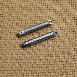 Dicoria titaniumlegering Tactische Pen korte pen EDC raambrekende multifunctionele zelfverdedigingspen tool232e