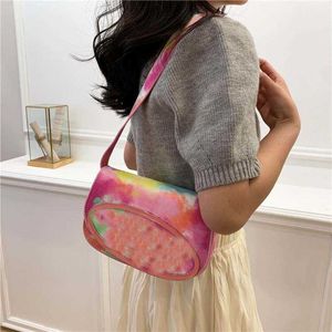 Die Small Design Dingdang Bag 2023 New Summer Fashion Trend Une épaule Y2k Cool Crossbody Bag Polyvalent Portable Saddle wallets 230426