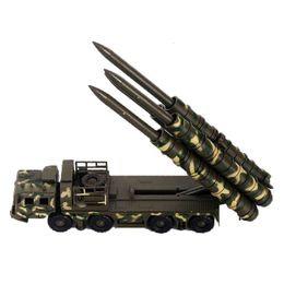 Diecast Kanon 4D Montage S300 Camouflage Tactische Radar Raket Voertuig Model 1 72 Militaire Diy Hand Speelgoed