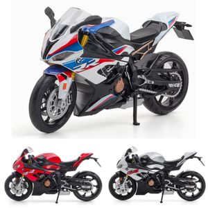 Diecast Modelo 1 12 S1000RR Motorcycle Toy 1 12 RMZ City Metal Racing Super Sport Miniature Regalo For Boy Children 230815