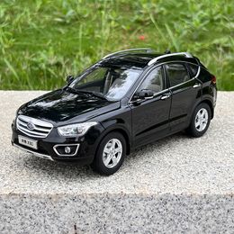 Diecast Model 1 18 FAW original 2013 X80 SUV alloy simulation car model collection gift 230814