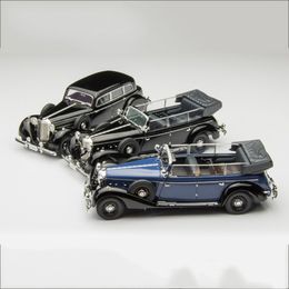 Diecast Model 1/43 scale 770K / G4 Series Alloy Classic Car Model Die Casting Metal Vehicle Toy Collection Niños Niños Simulación tráfico Regalo 230308