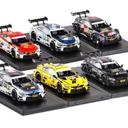 Modèle moulé sous pression 1 43 échelle City Toy Vehicle M4 DTM Super Factory Team Racing Sport Car Collection éducative Cadeau Affichage 230829