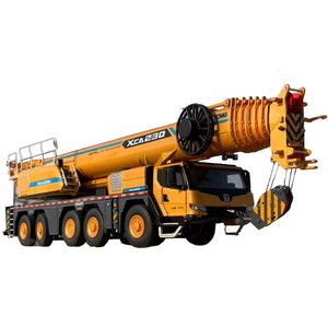 Diecast Model 2023 1 50 Scale Machinery XCMG 230 Truck Crane Hoist Replica Gold Color Collection 2 Cabs Open 5 Assen 230721