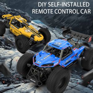 Diecast Modelo Cars Diy Conjunto de control remoto CAR 2.4G ALTO ALTA ALTA ASISTENCIA Regalo de vacaciones de cumpleaños para niños Regalo de vacaciones 230815