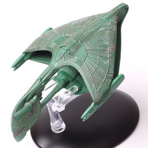 Diecast Model CAR EAGLEMOS ROMULANS WARBIRD Starship d'Edidex class B-Spacecraft Modelo de juguete Diecast Vehículos de juguete Souvenir para coleccionables 230814