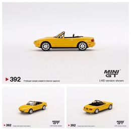 Modèle de voiture moulé sous pression MINI GT 1 64 Miata MX-5 NA Sunburst Modèle de voiture moulé sous pression 230625