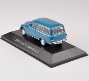 Diecast model Auto Model 1/43e Diecast blauwe automodus DKW-Vemag Vemaguet1964 Voertuigen Toys Kids 230509