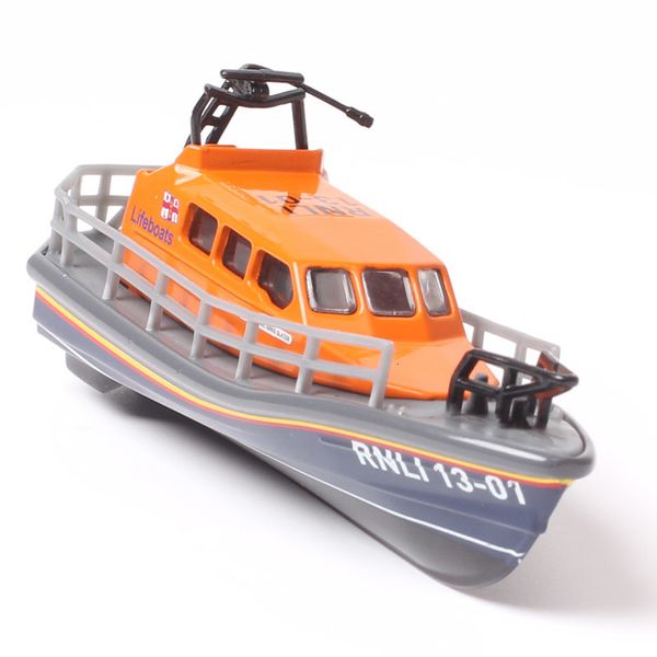 Diecast Model car Sin caja 1/87 Escala Corgi Rnli Lifeboat 13-01 SAR Vessel Diecasts Vehículos de juguete Modelo de barco Barco de juguete Miniaturas para colección 230827