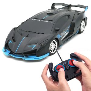 Diecast Model Auto Outdoor Led Light Highspeed Drift Car 1 18 Remote Control Car met 24G Radio Sport Car Racing Electric Toys voor jongens OJCP