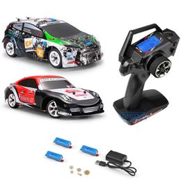 Gegoten modelauto Wltoys K989 K969 284131 4WD 128 met upgrade LCD-afstandsbediening High Speed Racing Mosquito 2,4 GHz off-road RTR Rally Drift Car 231009