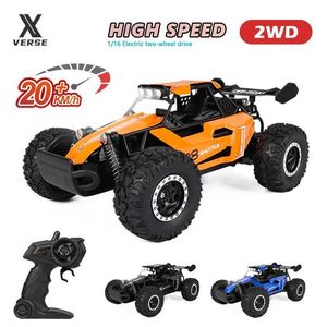 MODÈLES DICAST CARS 1 16 CAR RC 2WD RC AVEC LUMILES LED 2,4 g 20 km / h à haute vitesse Offre d'escalade Remote Control Car Toy J240417