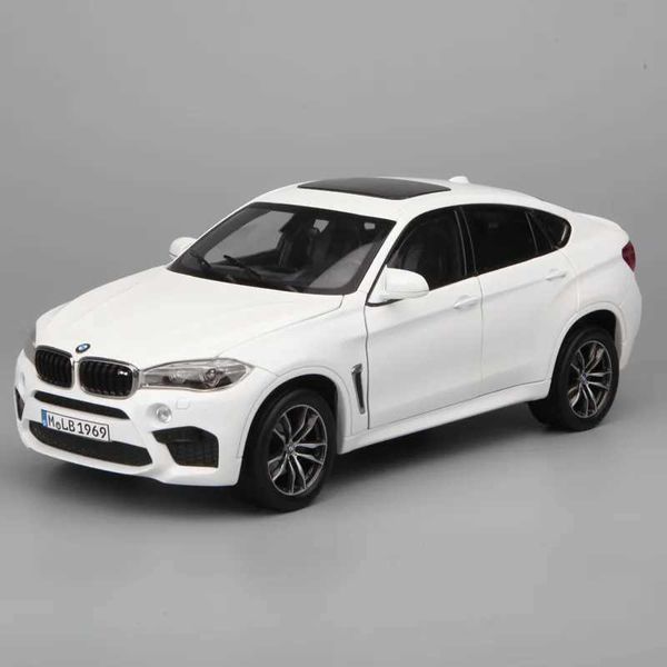 Modèle Diecast CARS 1/24 BMW X6 X6M COUPE ALLIAGE SPORT MODÈLE DIESEL METAL Toy Véhicules Car Modèle High Simulation Collection Enfants Toys Giftl2405