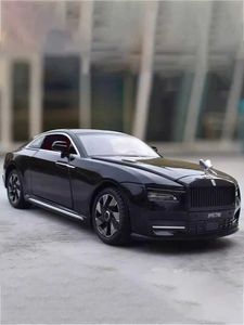 Diecast Model Cars 1 24 Rolls Royce Ghost Alloy Die Die Modèle Modèle Sound et Lighting Series Gift Christmas Gift For Boyfriends Birthdays Giftl2405