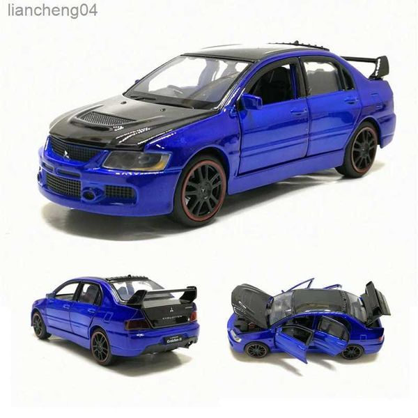 Modèle de voiture moulé sous pression 1/32 Lancer EVO IX 9 RHD, modèle de voiture moulé sous pression, jouets pour enfants, cadeaux, livraison gratuite