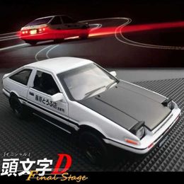 Gegoten modelauto's 1 32 Mzexoma Initial D Trueno AE86 Legering gegoten automodel Sportwagenspeelgoed voor kinderen en volwassenen Voertuigen Speelgoedauto's