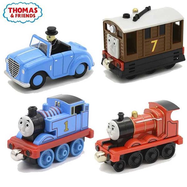 Diecast Model Cars 1 43 Thomas and Friends Metal Die Die Cast Magnetic Train Toy Car Emily Toby Mme Rail Train Model Toy Childrens Gift Christmas WX