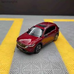 Diecast Model Auto 1 64 Mazda CX-5 CX5 2022 Legering Auto Diecasts Speelgoed Voertuigen Auto Model Miniatuur Schaal Model auto Speelgoed