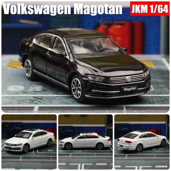 Modèle Diecast Cars 1 64 Volkswagen Modèle magotane Modèle miniature Diecast Metal Zinc Alloy Toy Car 1/64 JKM Véhicule classique Roues gratuites Collection Giftl2403