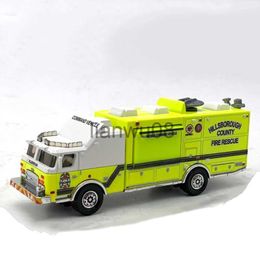 Diecast Model Auto's 187 Schaal 11 CM Amerikaanse Brandweerwagen redding trein voertuigen diecast miniatuur model Speelgoed auto collectie collectieve geschenken x0731