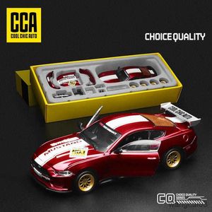 Diecast Model Cars 43 Diecast Alloy Car Model Assembly Versión desmontable Diseño de escena Caja de modificación de lujo de gama alta Regalo Boy Toy R230807