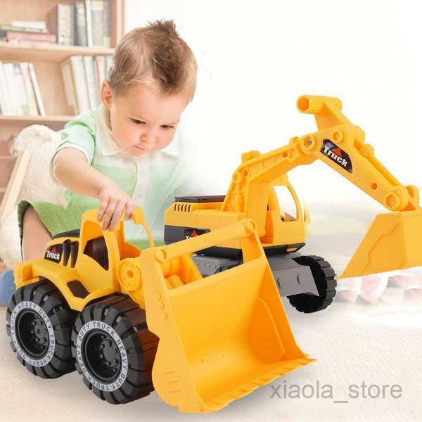 Diecast Model Cars Baby Classic Simulation Engineering Car Toy Excavator Model Tractor Toy Dump Truck Model Car Toys Mini regalo de cumpleaños para niño