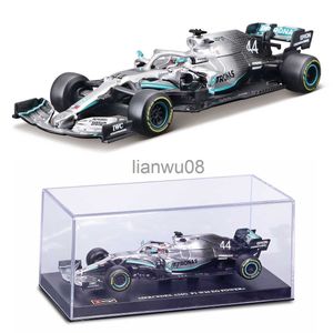 Voitures miniatures moulées sous pression Bburago 143 2022 RB18 RB16B W10 #44 F1 Formula Car Static Die Cast Véhicules Collection Modèle Racing Car Toys x0731