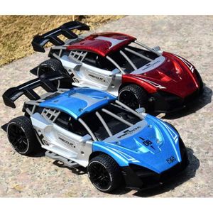 COCHO MODELO DE DIECAST CAR de carreras de deriva de alta velocidad con control remoto inalámbrico para niños: niños ideales para niños transfronterizos RC Police Car Car J240417