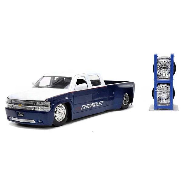 MODEAU DICAST CARS JADA 1 24 1999 Chevrolet Silverado Dument Pickup High Simulation Diecast Car Metal Alloy Model Cary Toys Collection Gift Collection Y240520OS8F
