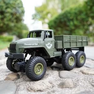 Diecast Model Cars Jjrc RC Automotive Childrens Toys 1 18 Tamion télécommandé Military Off Road Vehicle Radio Control Transport Vehicle Childrens Electric To