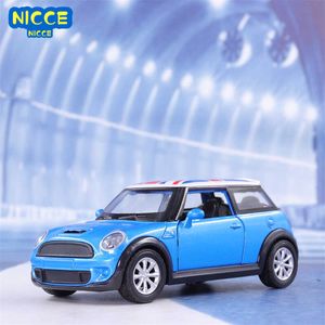 Diecast Model Cars Nicce 1 36 Mini Cooper Legering Klassieke Auto Legering Gegoten Auto Model Trek Speelgoed Voertuigen Collectie Cadeau voor Kinderen G24J230228J230228