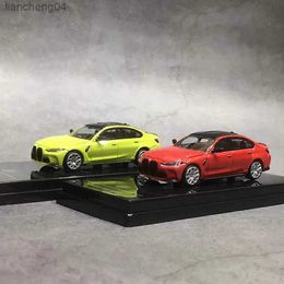 Modelo de Diecast Cars para 1 64 Modelo Car M3 G80 Regalos de recolección de visualización de vehículos de aleación de aleación - 2 selección de colores