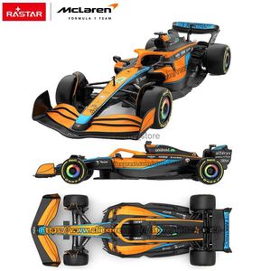 Coches modelo fundido a presión RASTAR 2022 F1 Mclaren MCL36 #4 Lando Norris Racing Modelo 1 24 Aleación Diecast Modelo Colección de coches Regalos Juguetes para adultos L2403