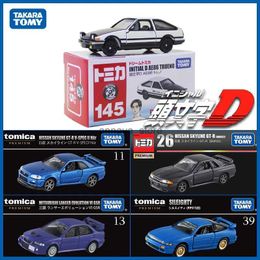 Diecast modelauto's Takara Tomy Tomica 1/64 Initial D Collection Trueno Diecast sportwagenmodel Auto speelgoedcadeau voor jongens en meisjes Tieners1L23116