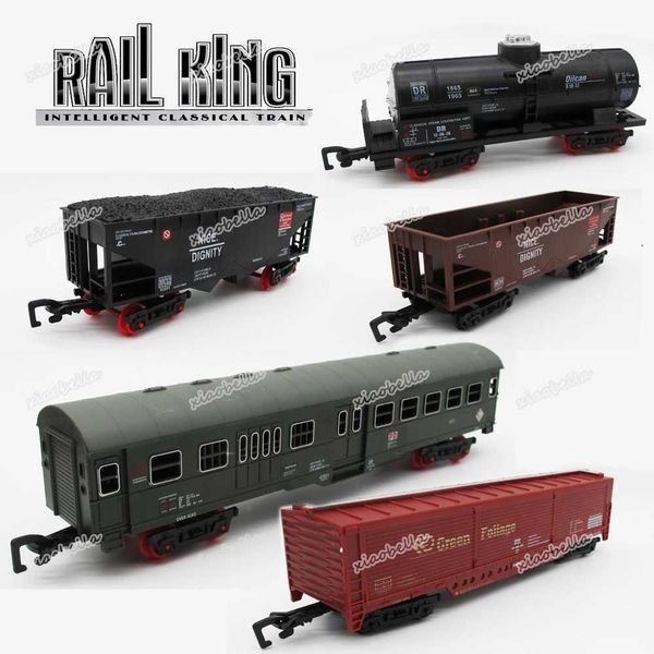 Diecast Model Cars Track Tracks Train Veight Véhicules Modèles Accessoires en service lourd DIY Toys Classic Electric Trains Kings Kings Track Track Kitsl2405