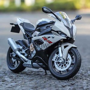 Diecast Model Cars WELLY 112 BMW S1000RR 2021 Die Cast Motorcycle Model Toy Vehicle Collection Autobike ShorkAbsorber Off Road Autocycle Toys Car x0731