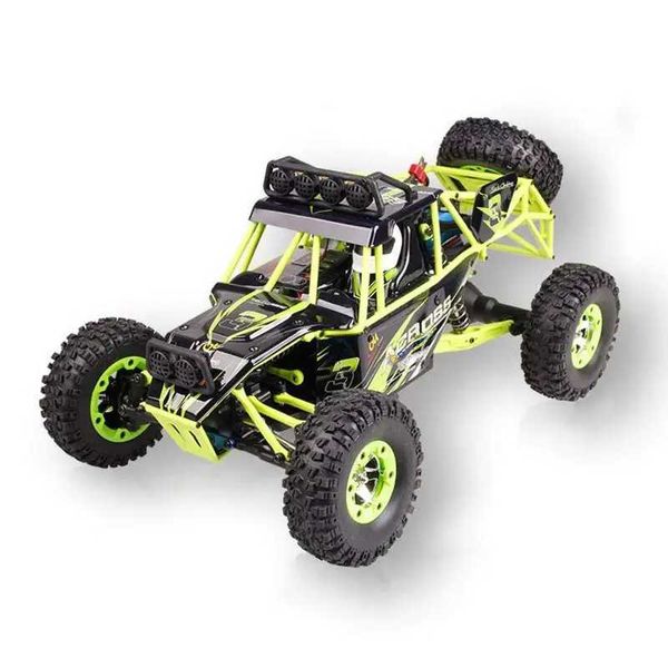 Diecast Model Cars WL 12428 WLTOYS 112 Fourwheel Drive RC Racing Car Highpeed Offroad Remote Control Alloy Camion Camion LED LIGRES MAND CART