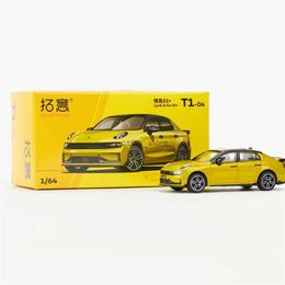 Modèles réduits de voitures Xcartoys 1/64 Lynk Co 03TCR 02 Hatchback Diecast Toys Classic Premium Model Car Racing Car Vehicle pour adolescents adultes cadeaux L2403